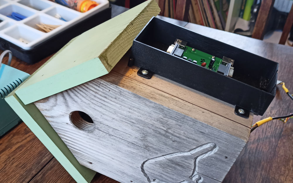 raspberry pi birdhouse camera